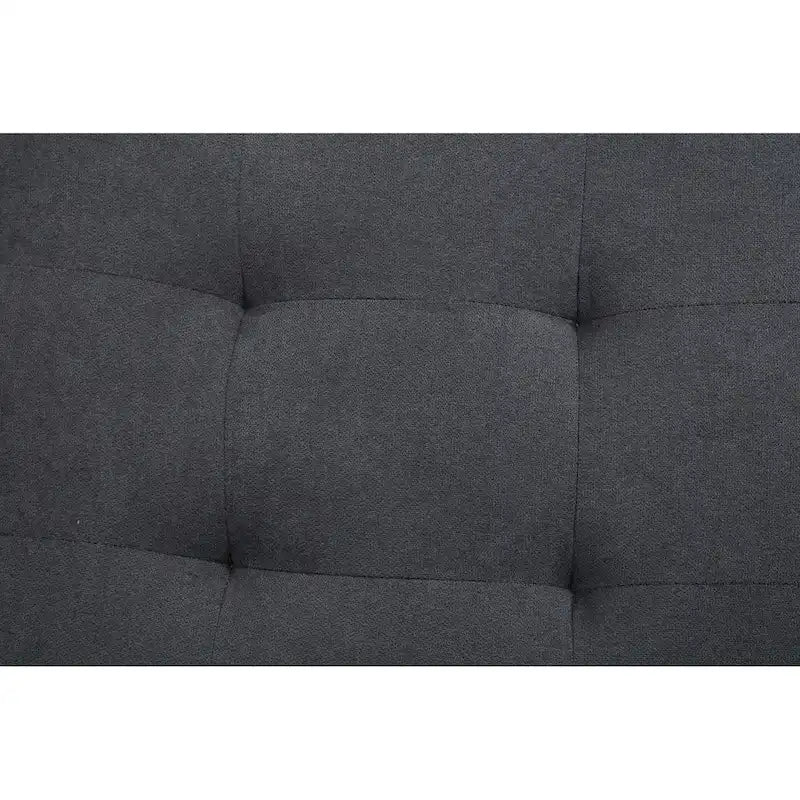 Schlafsofa-Futon mit seitlichem Stauraum, gepolstertes Lounge-Schlafsofa